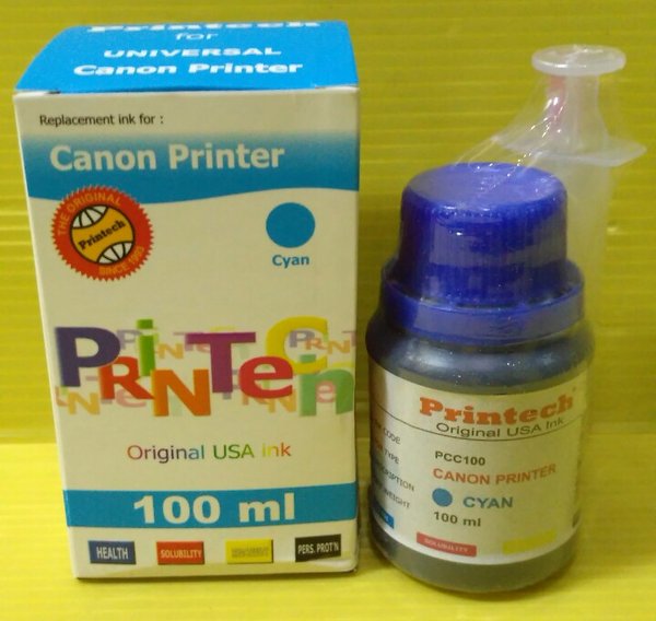 TINTA PRINTECH CANON BTL BIRU 100 ML