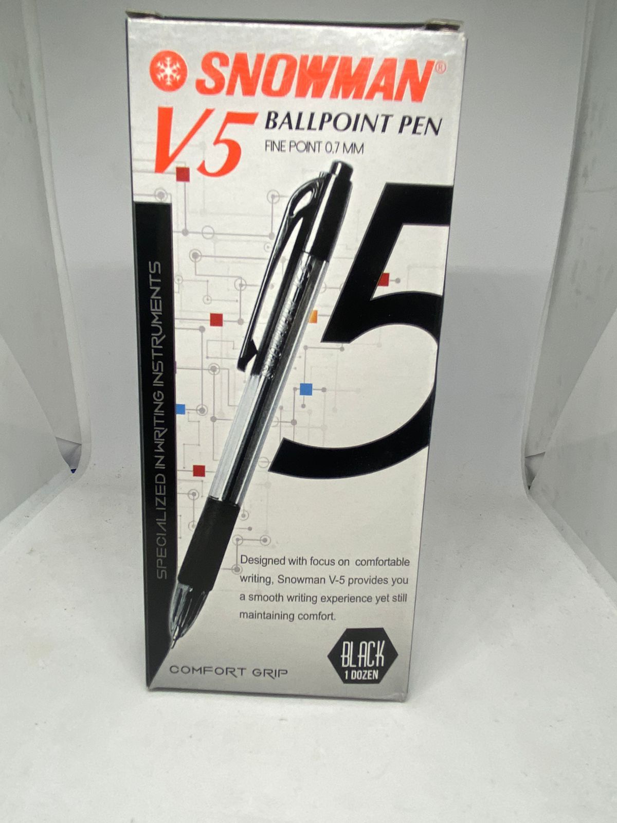 Pulpen Snowman V.5 Hitam