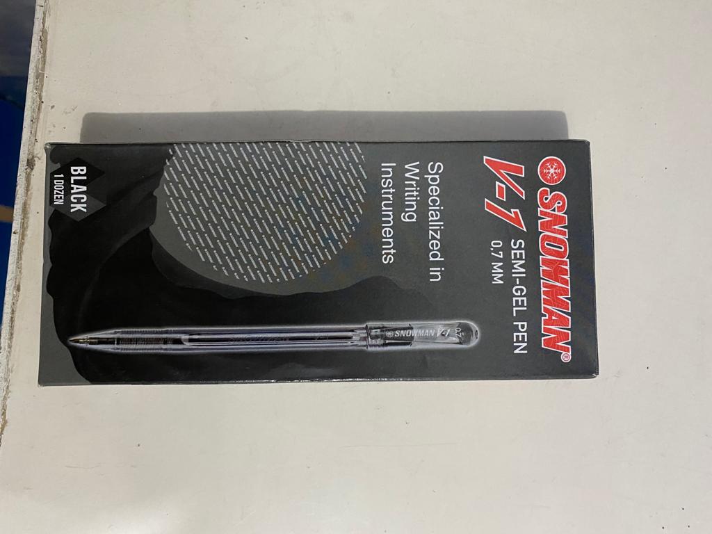 Pulpen Snowman V.1 Hitam