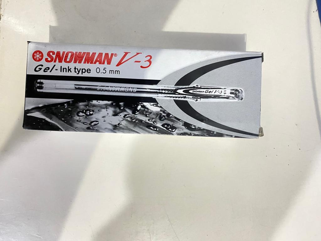 Pulpen Snowman V.3 Hitam