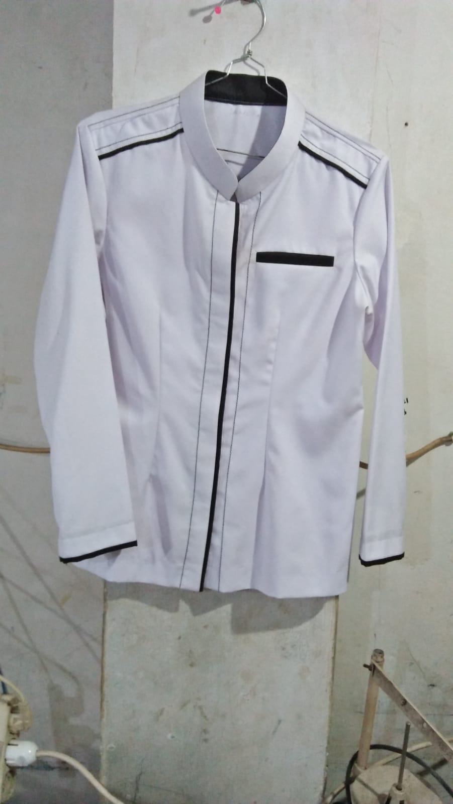 Baju Hitam Putih Jahit 9580