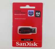 SANDISK CRUZER BLADE FLASHDISK 64GB USB 2.0