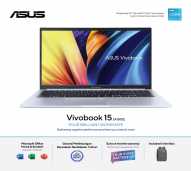 ASUS VIVOBOOK 15 A1502ZA Core I3-1215U/4G - 8GB /512GB PCIE/TOUCH VIPS/OPI/WIN 11