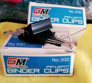 Binder Clips (Penjepit) No. 200 I Dos Isi 12 pcs