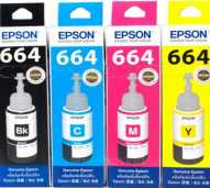 Tinta Epson 664 All Color (C/M/Y/BK)