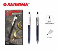 SNOWMAN PULPEN V-8 BLACK