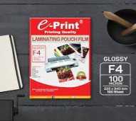 E-PRINT PLASTIK LAMINATING FOLIO 