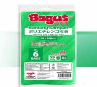 Kantong sampah hijau