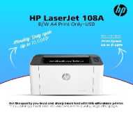 PRNTER HP LASERJET 108A