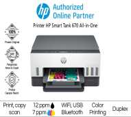 PRINTER HP SMART TANK 670