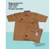 Baju Pramuka SMA Pria/Wanita  Model & Desain Terbaru