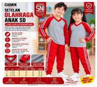 Setelan Olahraga Anak SD Laki Laki Perempuan | Baju Training Sekolah
