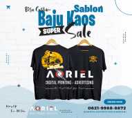 BAJU KAOS SABLON