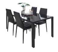 Meja Makan Set Marven + Bega (1Dt+6Dc)