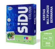 Kertas HVS SIDU 75 GSM F4 Warna Hijau