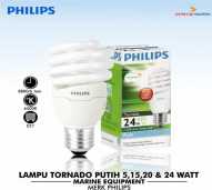 Lampu Bohlan Philips E27 Tornado 15 Watt