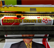 Cetak Spanduk / Banner / Baliho Bahan Flexy 280 gsm