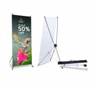X / Y Banner bahan Flexy 280gsm 60x160 cm