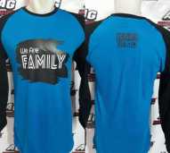 Baju Kaos Oblong Multi Warna (+ Sablon)