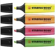 Stabilo Boss Unggu/Kuning/Pink/Biru/Hijau