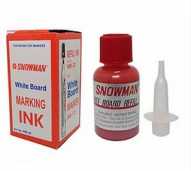 tinta spidol snowman merah