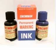 tinta spidol snowman biru & hitam