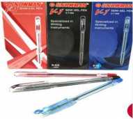 pulpen snowman V1 warna biru & merah