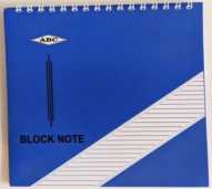 Block note spiral