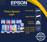 Tinta Refill Black 001 EPSON L4150,L4160,L6160,L6170,L6190