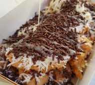 PISANG GORENG KEJU + COKLAT