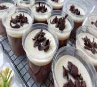 PUDING COKLAT