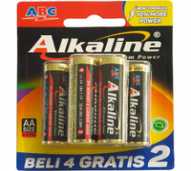 Baterai Alkaline AA