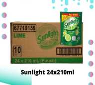 Sunlight Cair Sabun Cuci Pring 24x210ml (pouch)