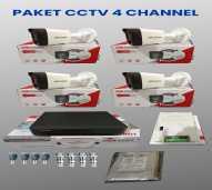 HIKVISION PAKET CCTV 4 CHANNEL