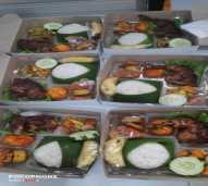 Nasi Ayam Bakar Mina food