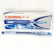 Pulpen Snowman V3 Biru