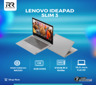 LENOVO IDEAPAD SLIM 3 // Celeron N4020 // RAM 4GB // SSD 512GB