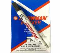 Snowman Spidol Permanent Hitam 