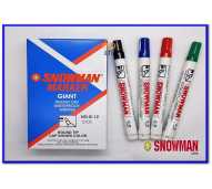 Spidol Snowman Permanent Biru