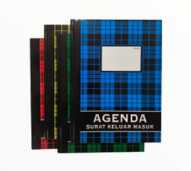 BUKU AGENDA SURAT KELUAR-MASUK KIKY ISI 100LBR