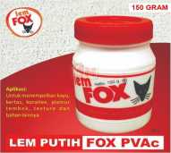 LEM FOX PUTIH PVAc 150gr