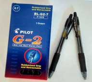 Pulpen Pilot G-2 0.7 (Hitam)