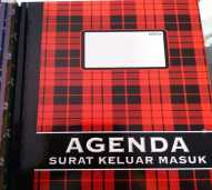 Buku Agenda Surat Keluar Masuk